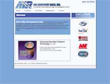 Tablet Screenshot of airequipsales.com
